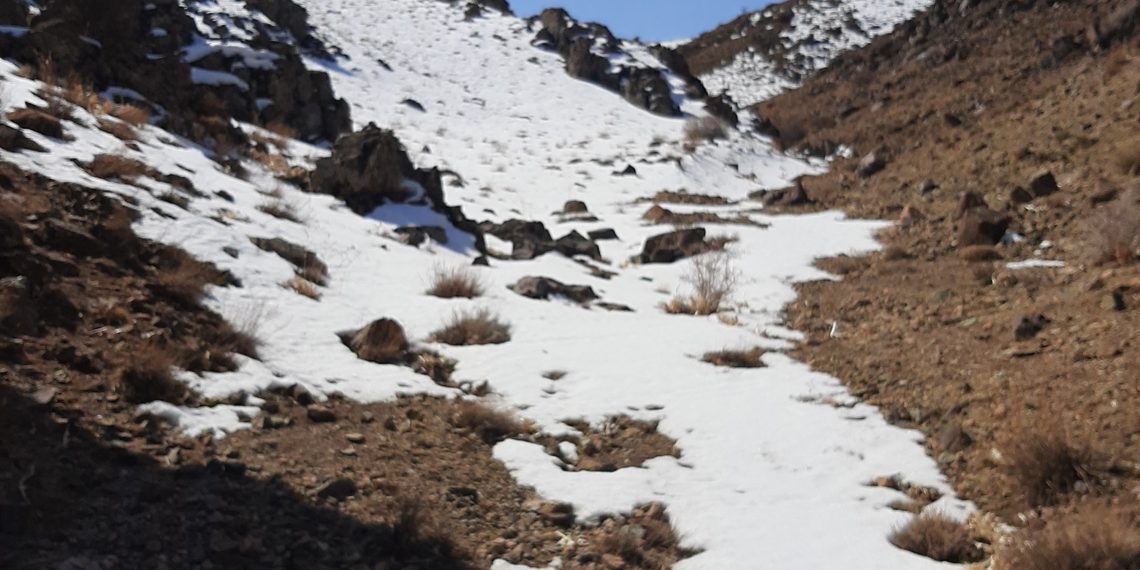 طبیعت زمستانی روستای چلمبر