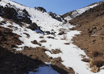 طبیعت زمستانی روستای چلمبر