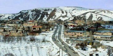 نمای ورودی روستای علیشار