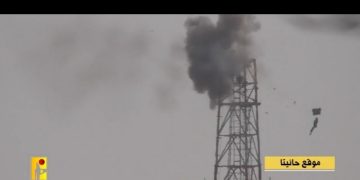 حمله واحد ضد زره حزب الله به پایگاه های حدب و حانیتا در ۱۹ دی ماه